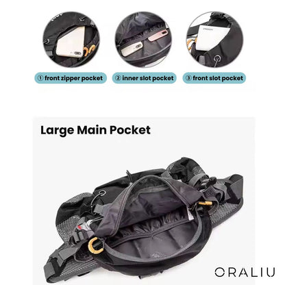 Waterproof Outdoor Fanny Pack – 5L Hiking Waist Bag