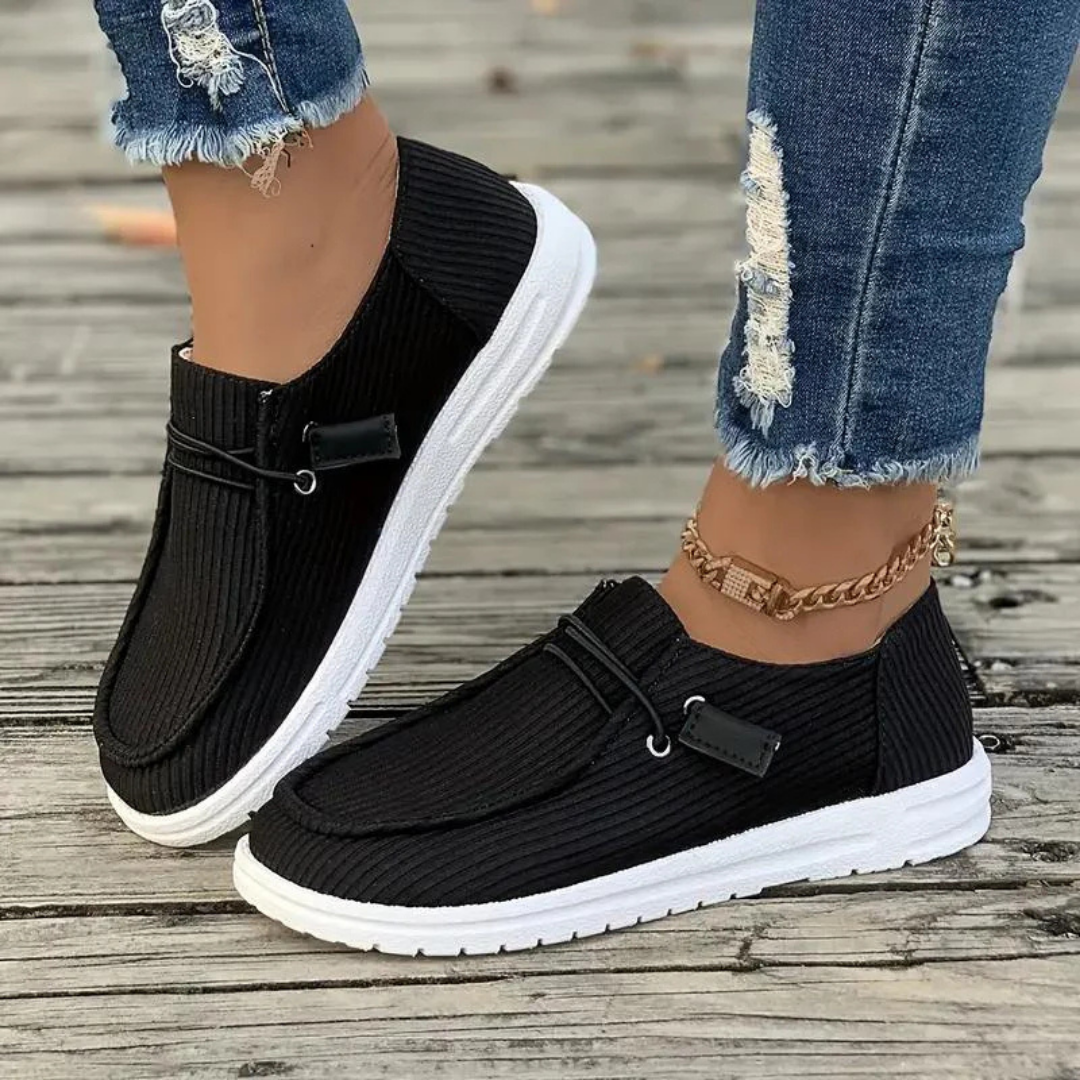 Comfortable Womens Slip On Sneakers Lightweight Loafers - Luxivelle