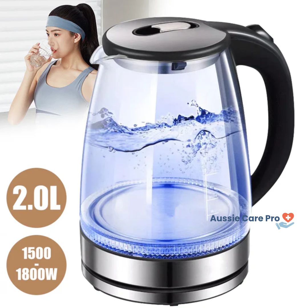 Fast Boil Electric Glass Kettle with Auto Off