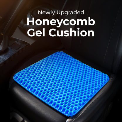Ergonomic Memory Foam Chair Cushion for Back Support
