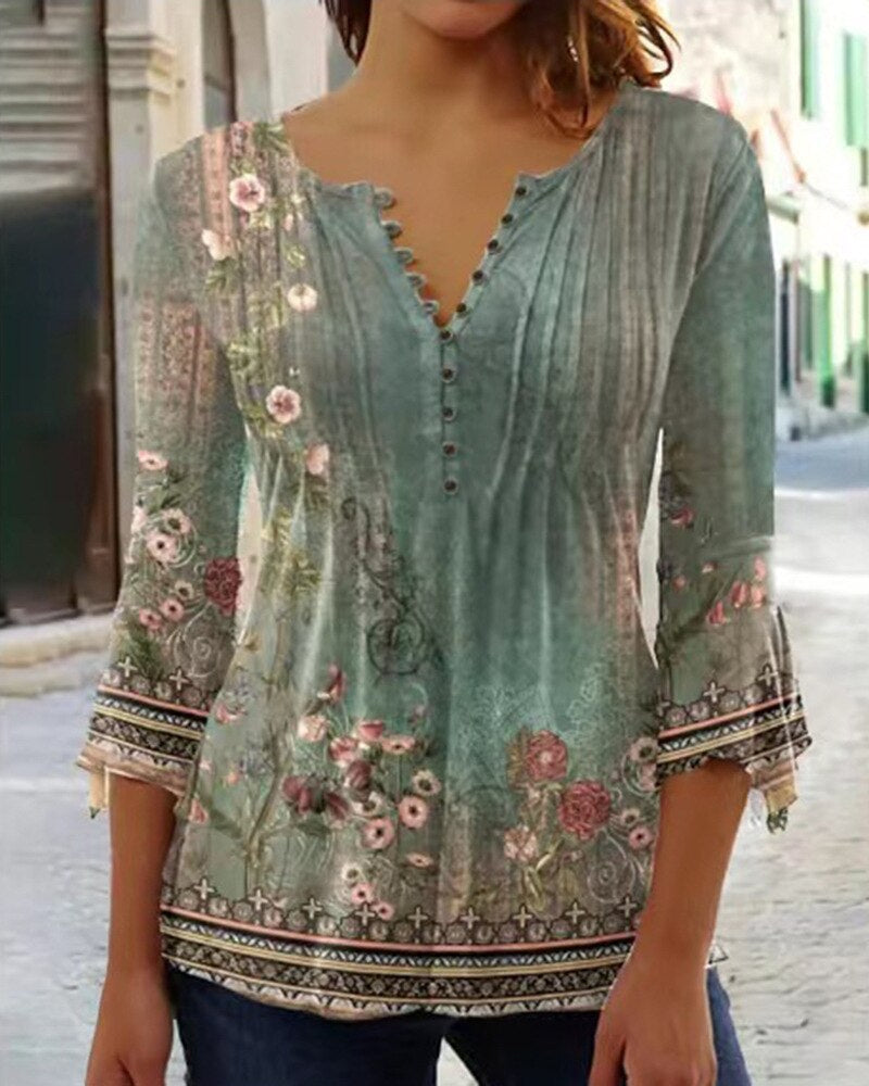 Ladies' Classic V-Neck Shirt