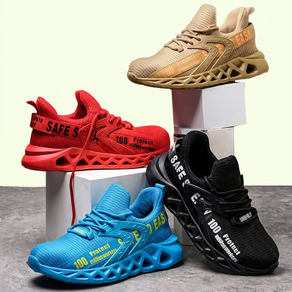 Lightweight Airy Work Safety Shoes