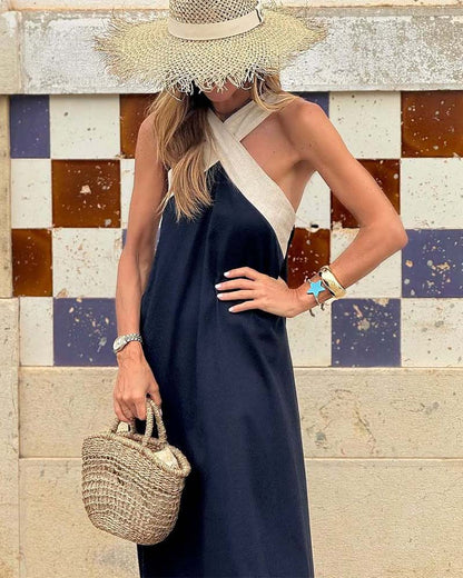 Relaxed Fit Airy Maxi Sundress