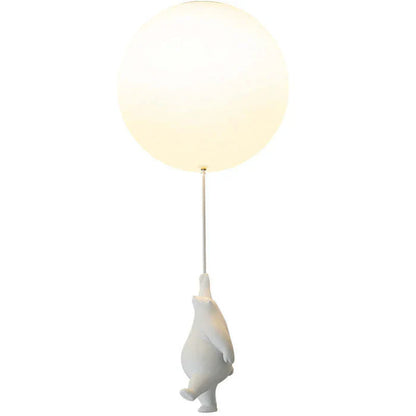 Cute Bear Nursery Pendant Light