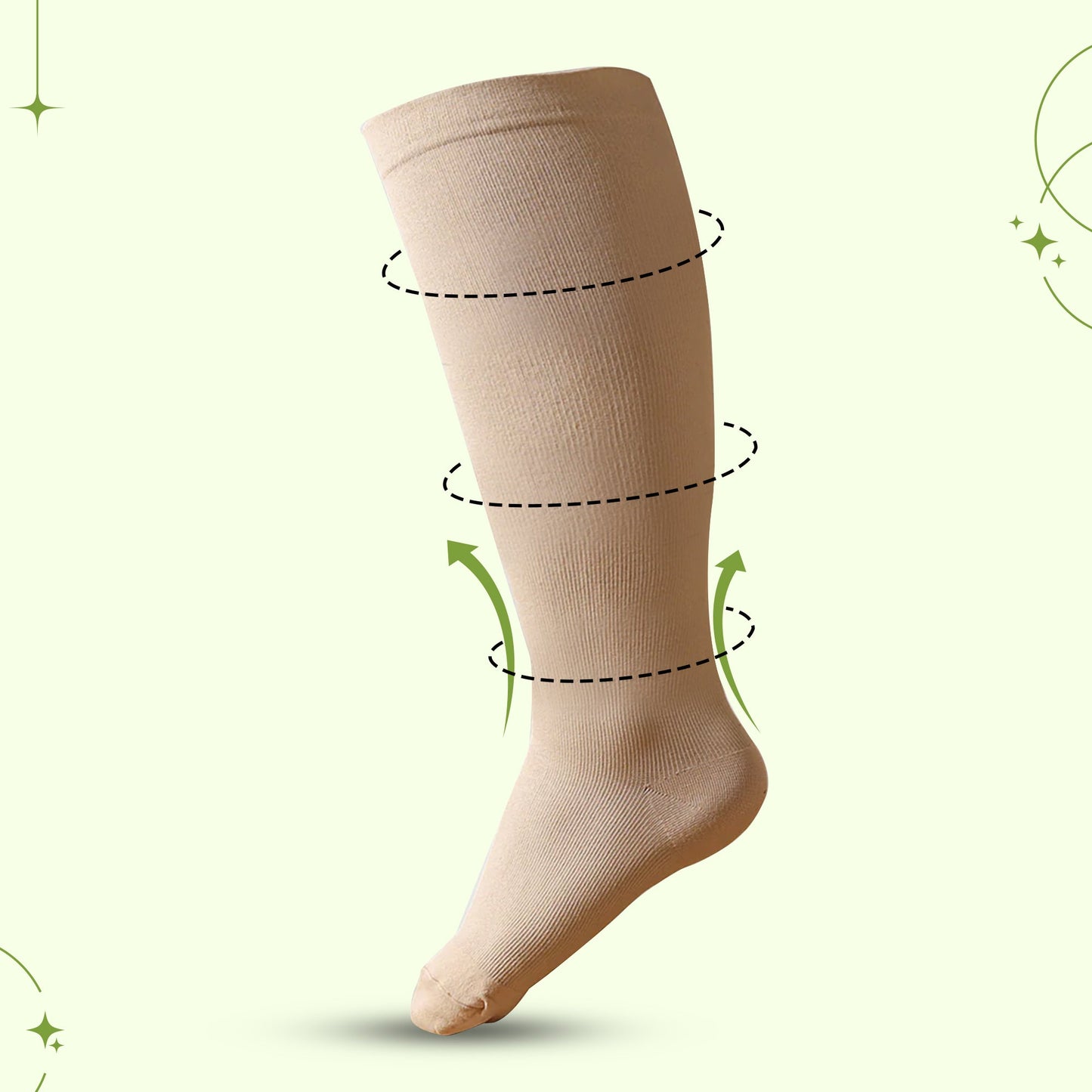 Plus Size Support Socks