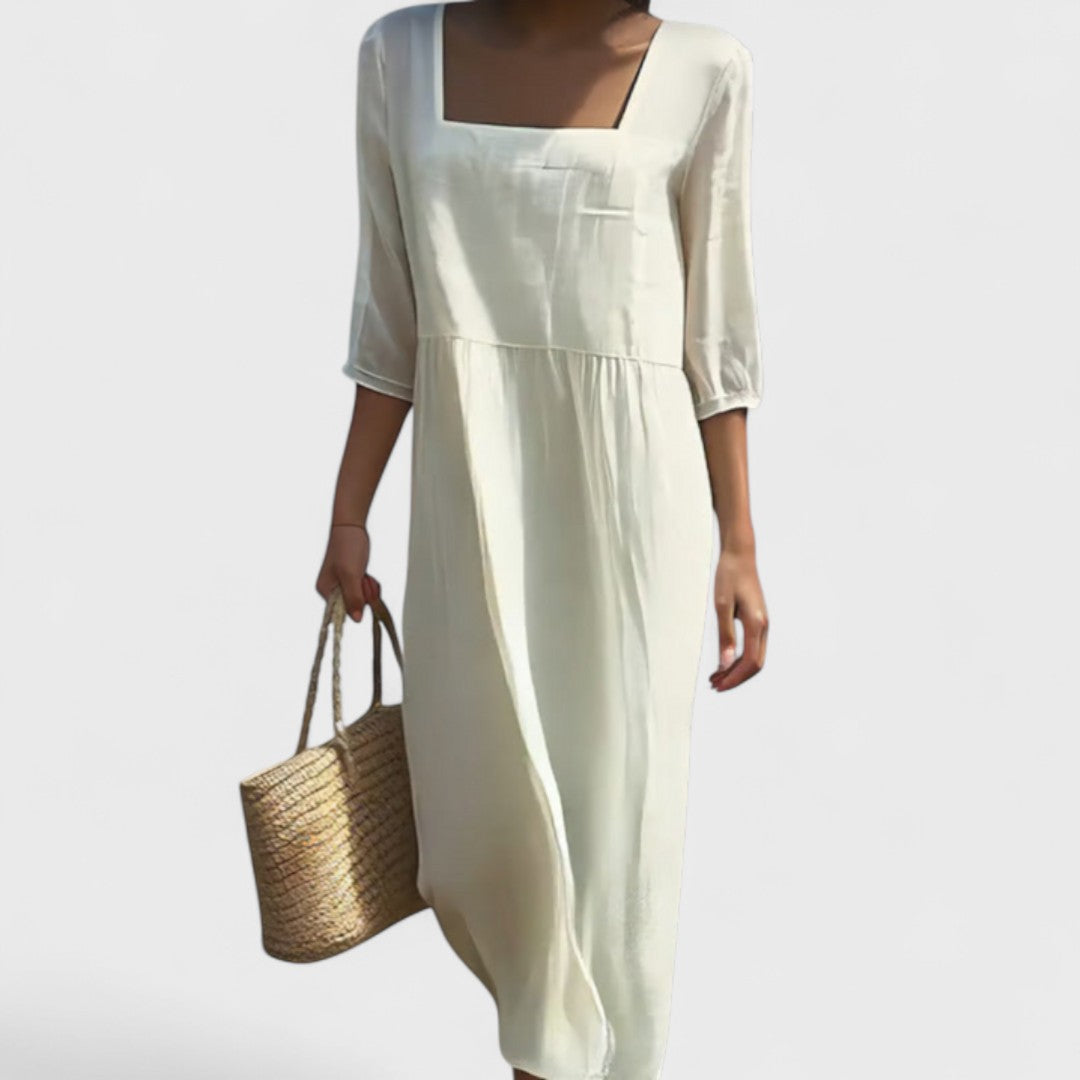 Women's Front Panel A-Line Dress