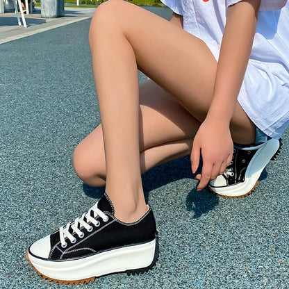 Comfortable Low-Top Casual Canvas Sneakers