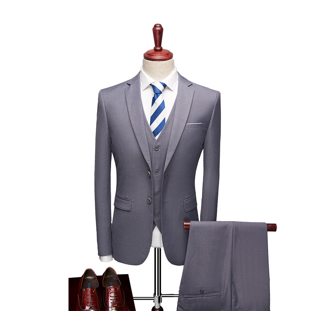 Classic 3-Piece Business Suit Set
