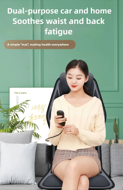 Heated Massage Chair for Back Pain Relief and Relaxation