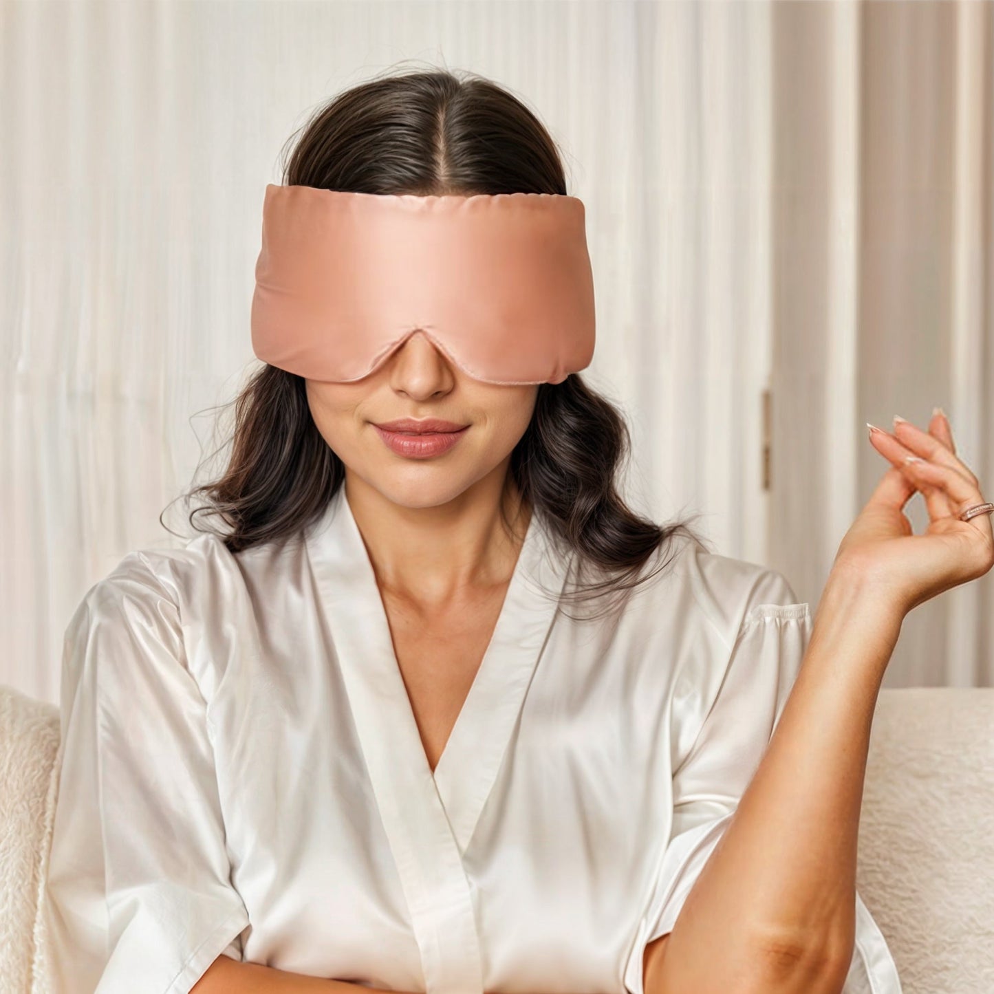 Soft Silk Sleep Eye Mask for Better Rest