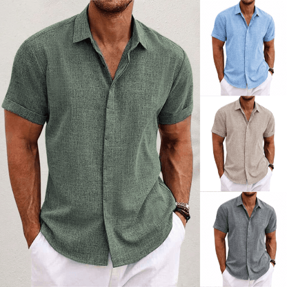 Casual Summer Breathable Cotton Shirt