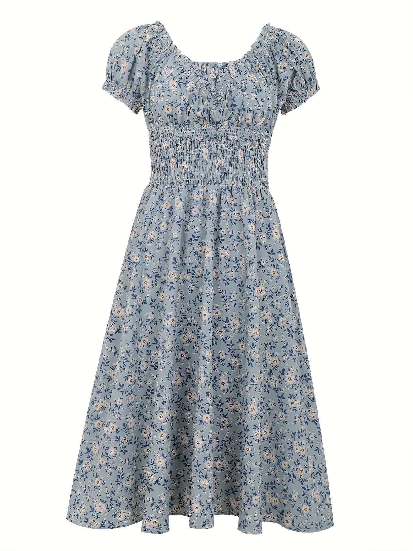 Beautiful Garden Party Midi Dress