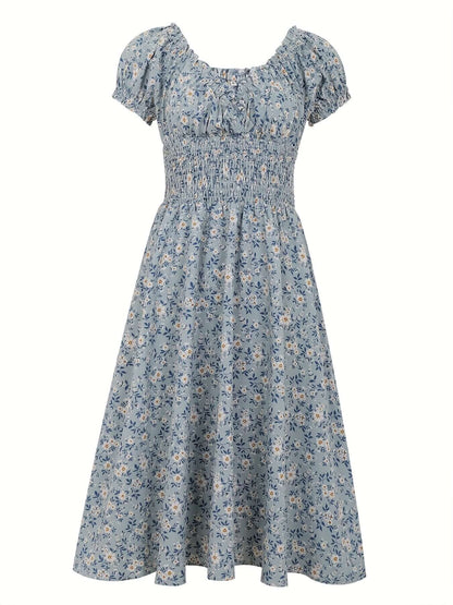 Beautiful Garden Party Midi Dress