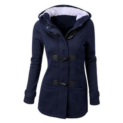 Soft Women's Fleece Hoodie Coat