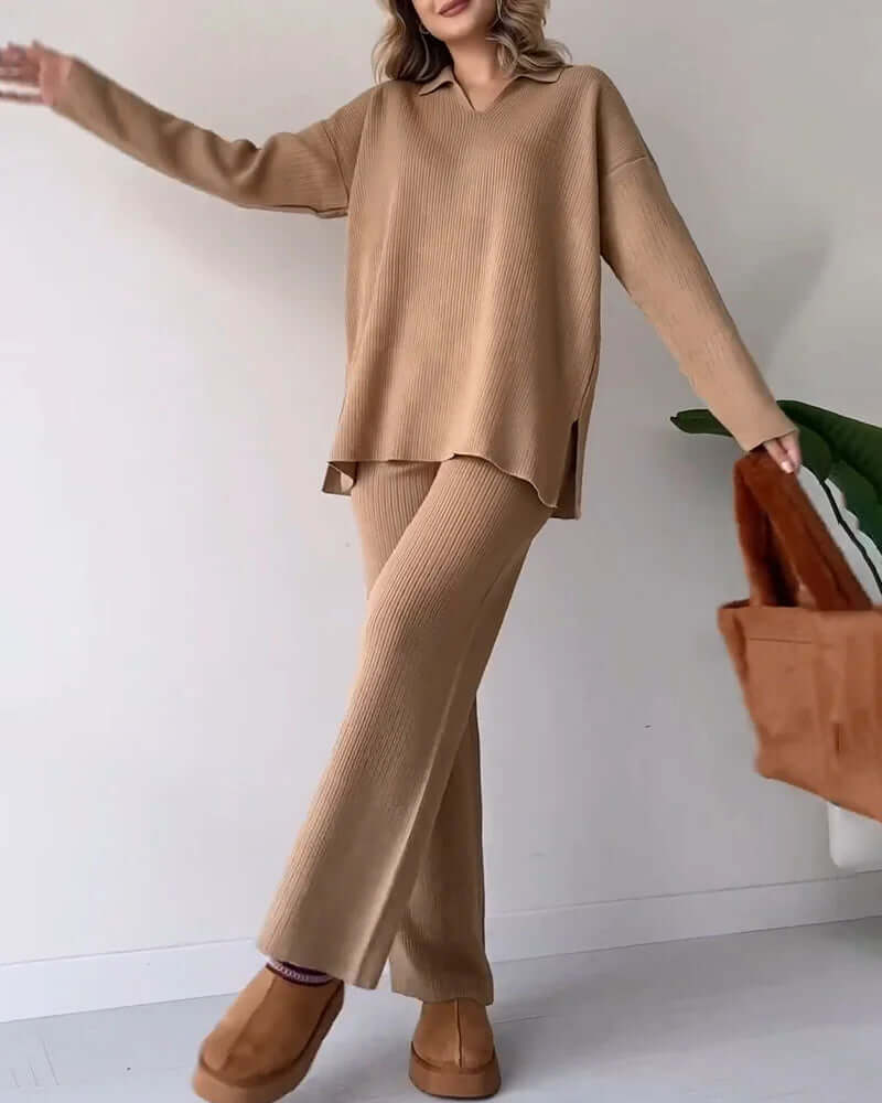 Soft Women's Knit Lounge Wear Set