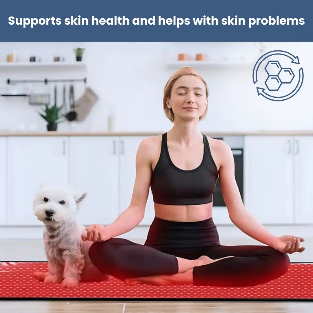 Healing Red Light Therapy Mat for Pain Relief