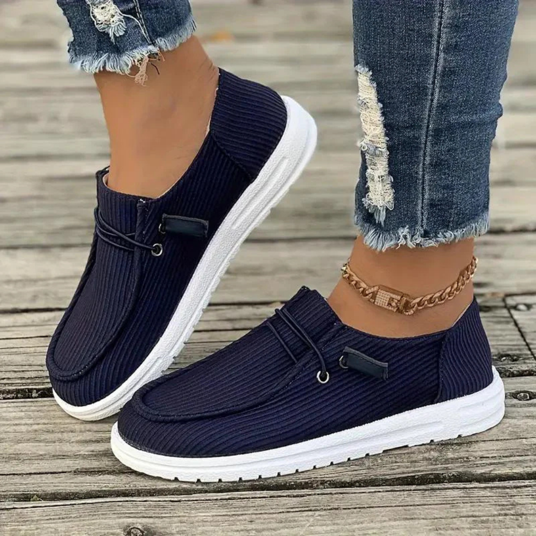 Comfortable Womens Slip On Sneakers Lightweight Loafers