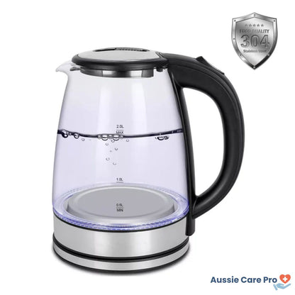 Fast Boil Electric Glass Kettle with Auto Off