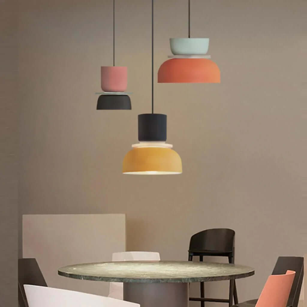 Modern Geometric Hanging Lamp