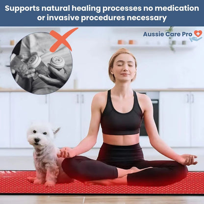 Healing Red Light Therapy Mat for Pain Relief