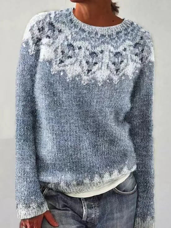 Soft Chic Ladies' Pullover Sweater - Luxivelle