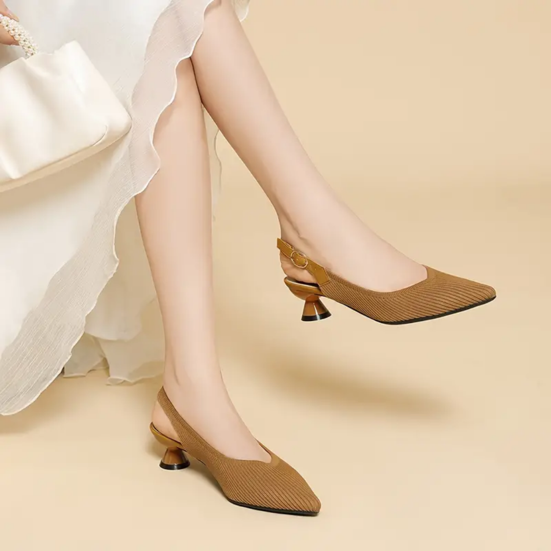 Comfortable Low Heel Summer Sandals - Luxivelle