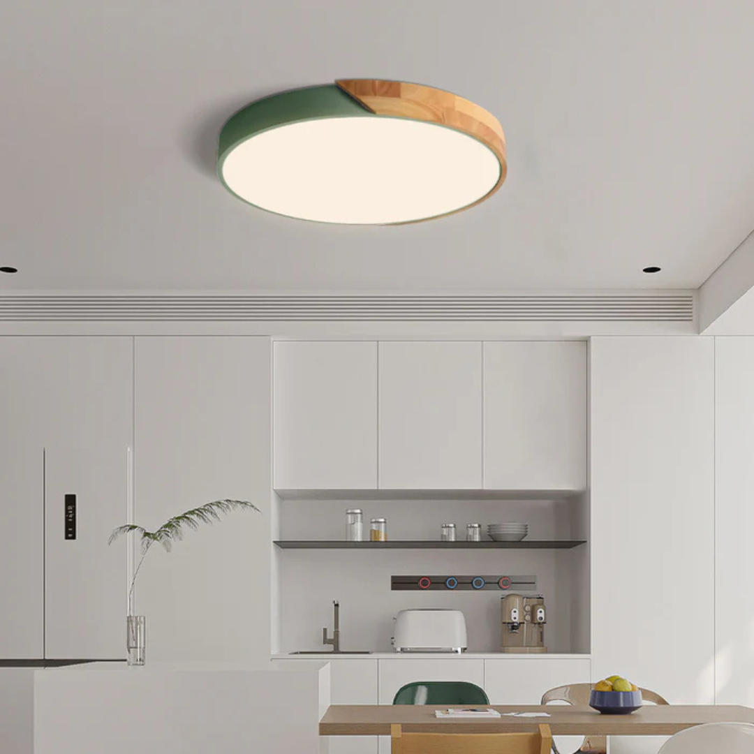 Stylish Wood LED Ceiling Lamp