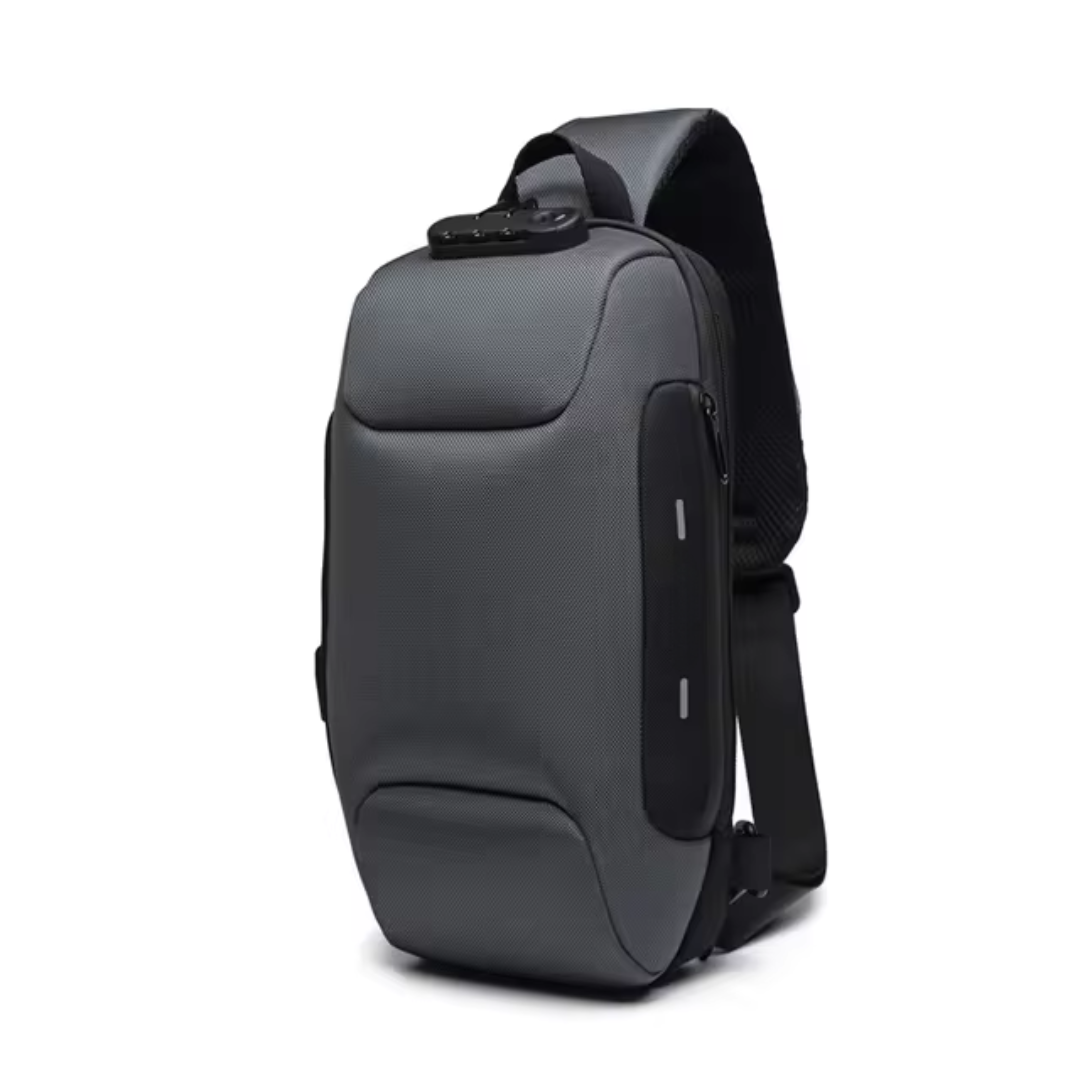 Safe Crossbody Purse with USB Charger