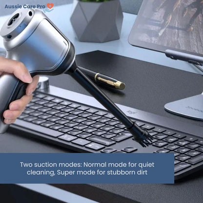 Compact Wireless Hand Vacuum - Lightweight & Rechargeable