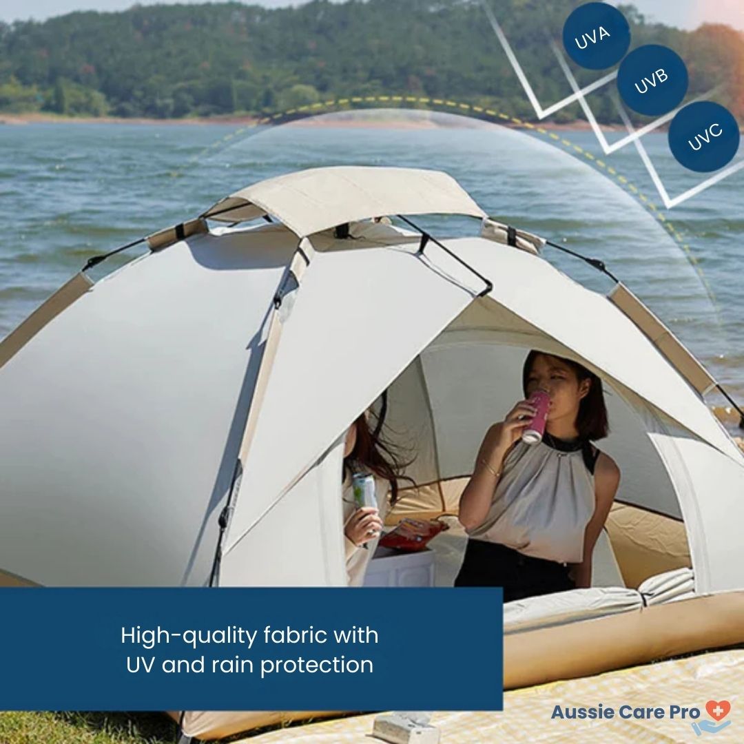 Easy Set Up Family Camping Tent – 2-4 Person