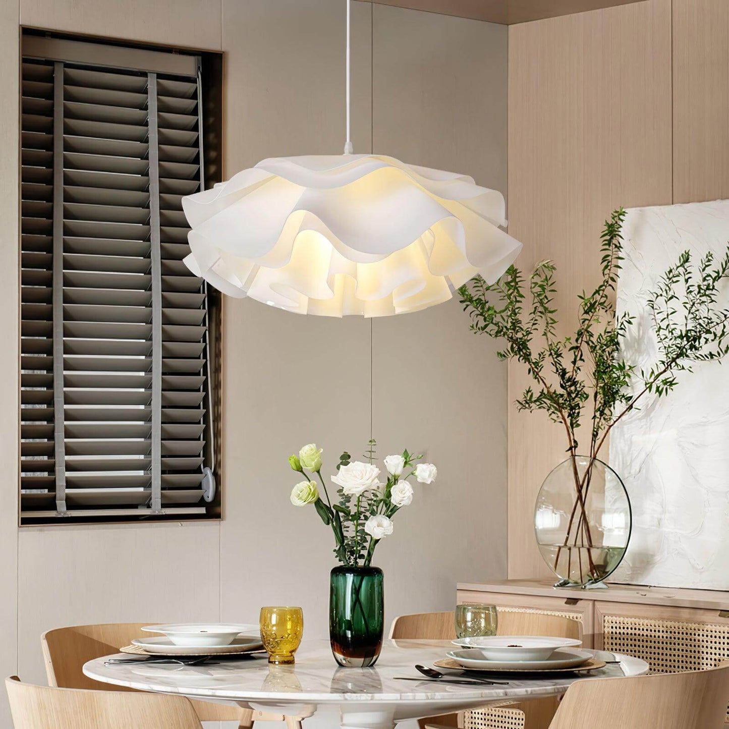 Petals Design Hanging Light Fixture
