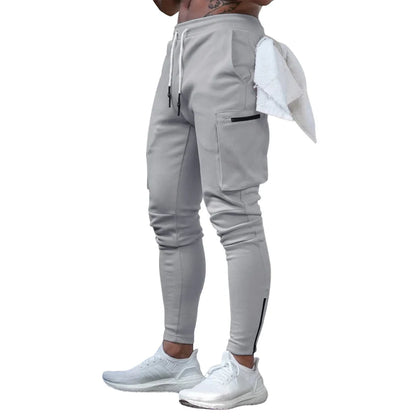 Men's Athletic Fit Jogger Pants with Extra Pockets