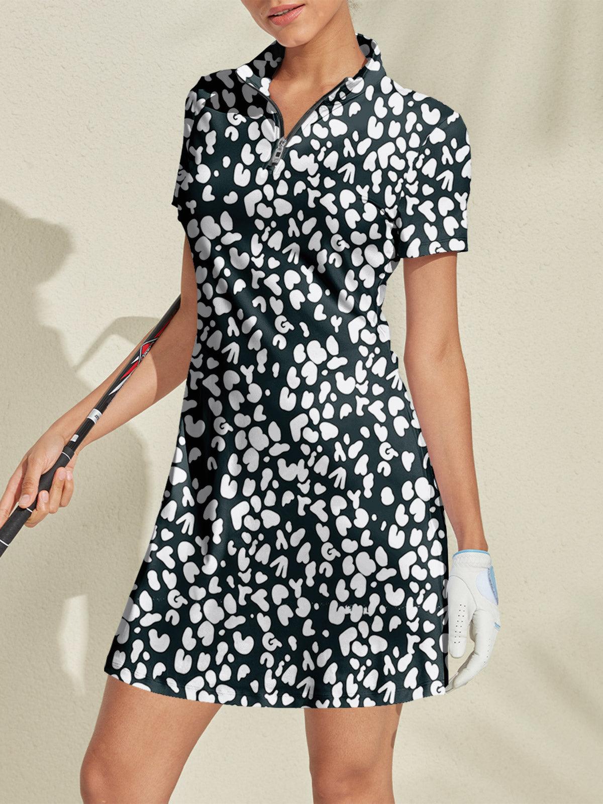 Fun Outdoor Short Sleeve Sun Dress UPF 50+ Protection