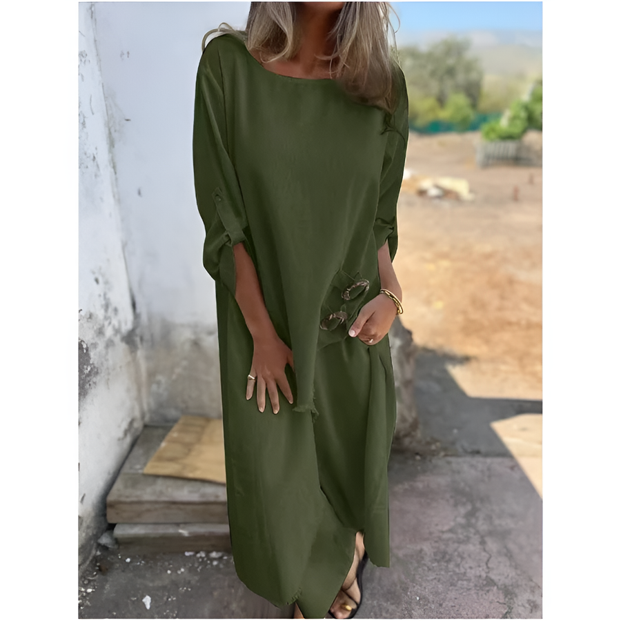 Jolein | Ladies Two-Part Set - Casual Elegant Outfit-4