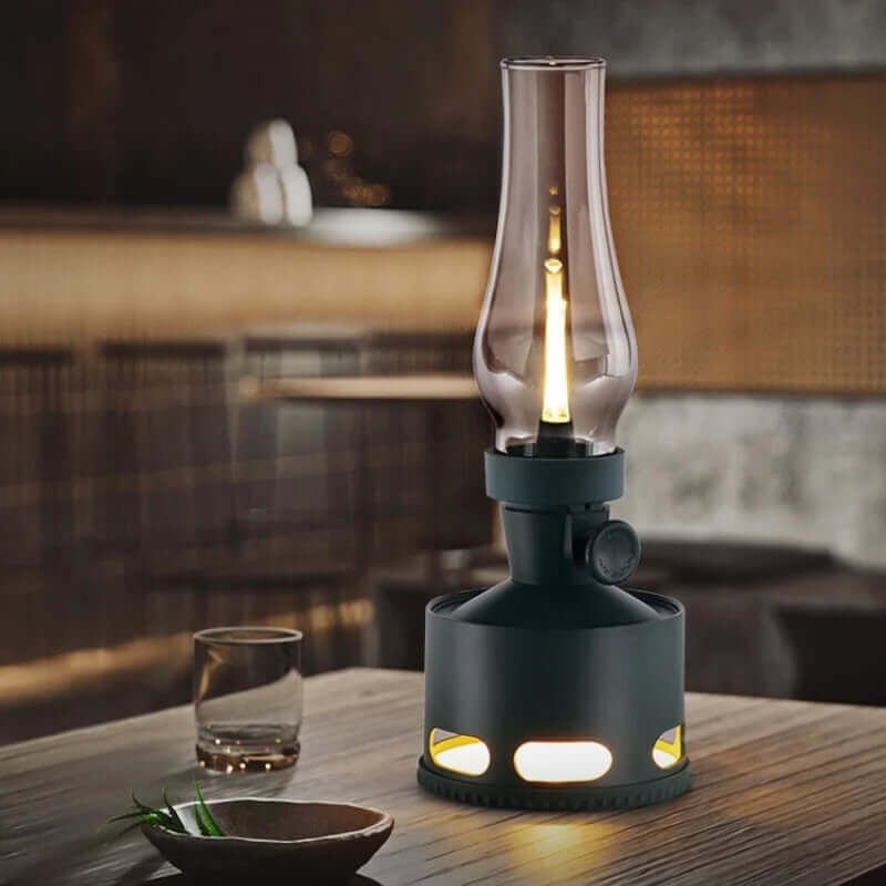 Retro LED Lantern - Rechargeable USB Powered - Luxivelle