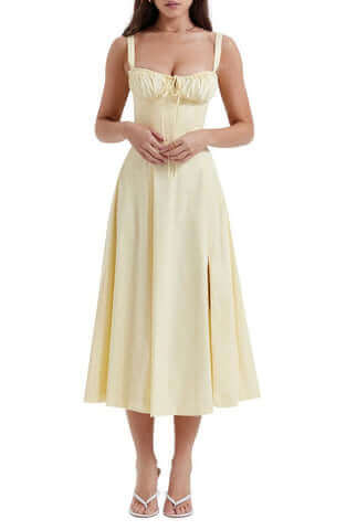 Fashionable Graphic Corset Dress