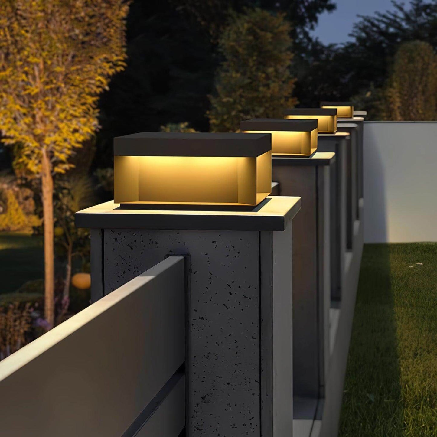 Waterproof Garden Post Lamp - Durable Outdoor Light
