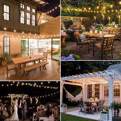 Waterproof Patio LED Fairy String Lights