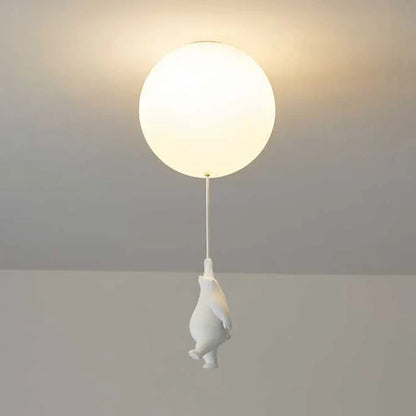 Cute Bear Nursery Pendant Light
