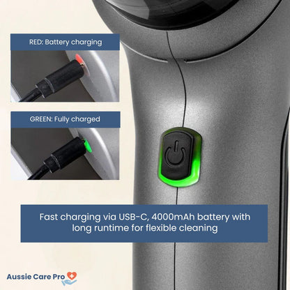 Compact Wireless Hand Vacuum - Lightweight & Rechargeable