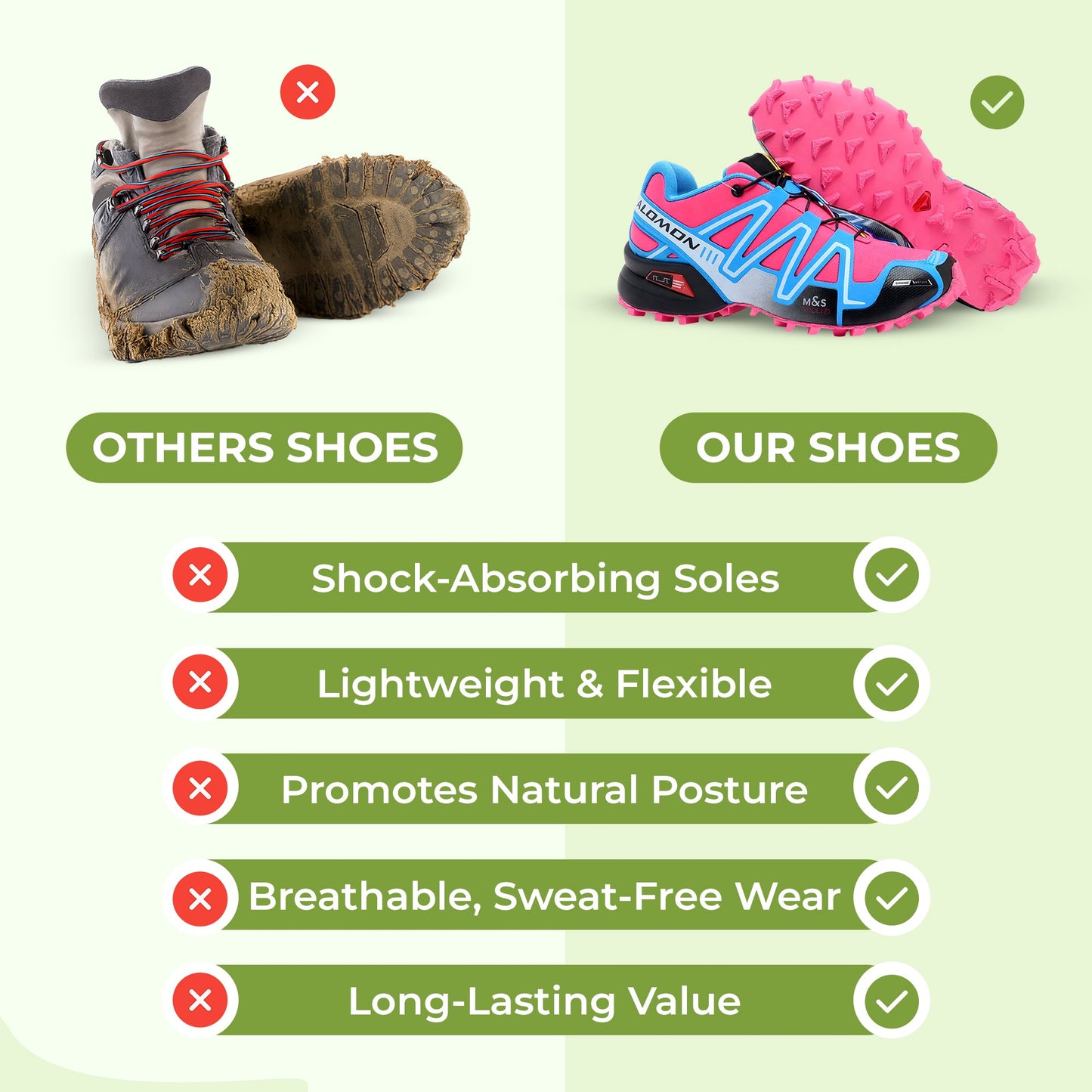 Casual All Day Walking Sneakers