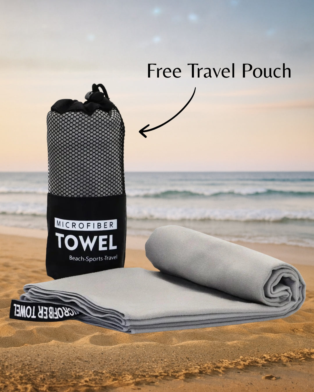 Lightweight Fast Dry Travel Beach Towel