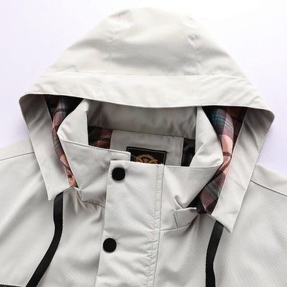 Warm Insulated Men's Down Parka Coat