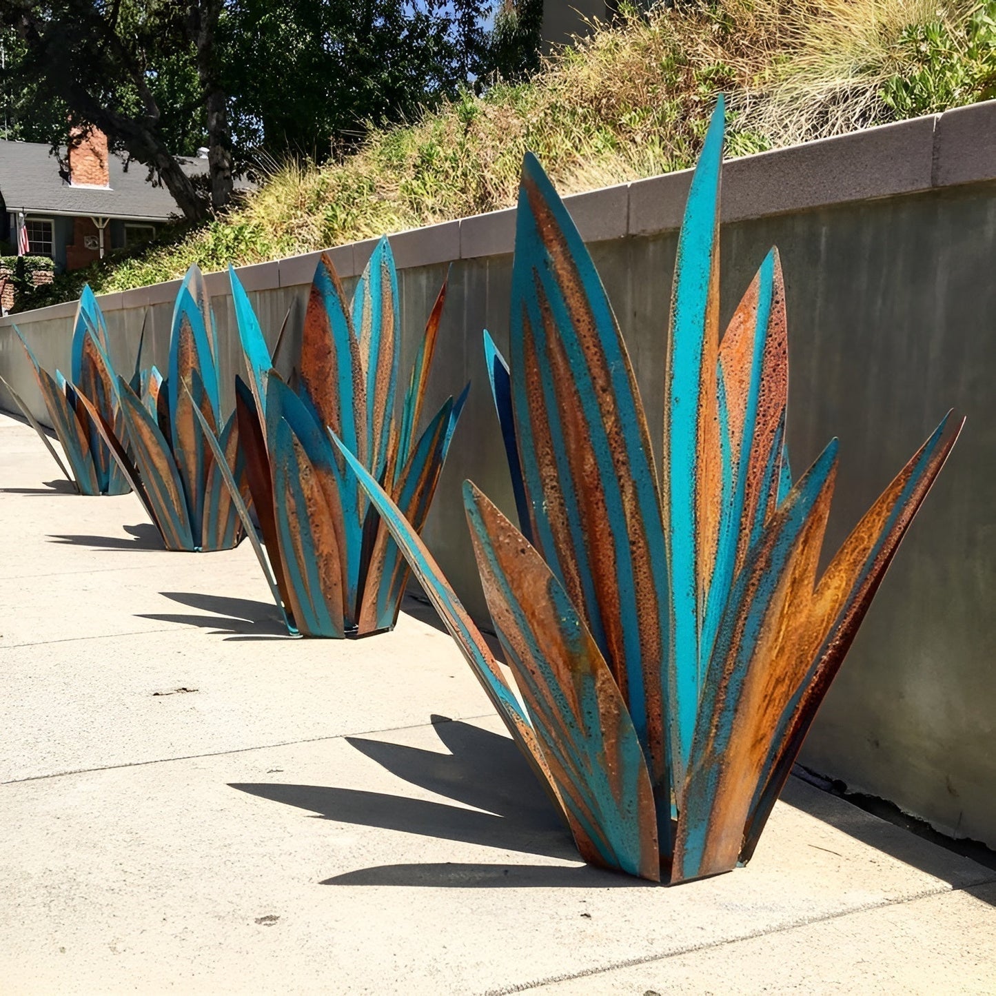 Timeless Metal Garden Art Sculpture for Home Decor - Luxivelle
