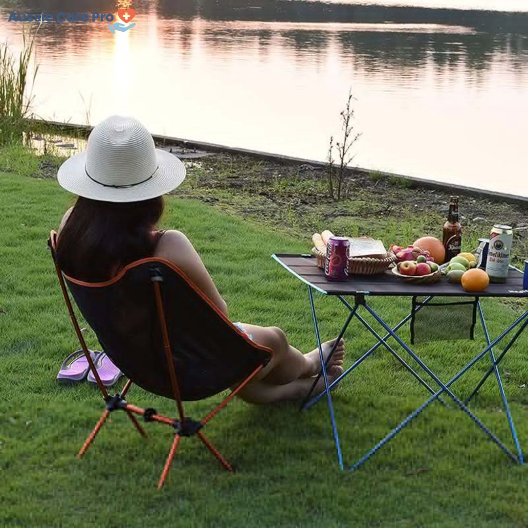 Portable Folding Outdoor Chair – Strong & Comfortable