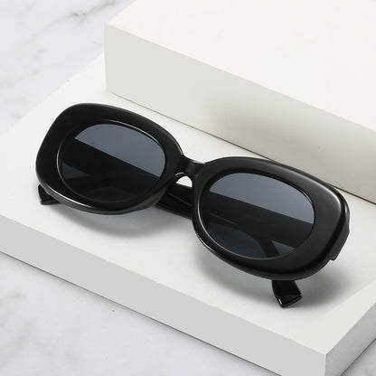Classic Oval Shaded Sunglasses