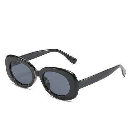 Classic Oval Shaded Sunglasses