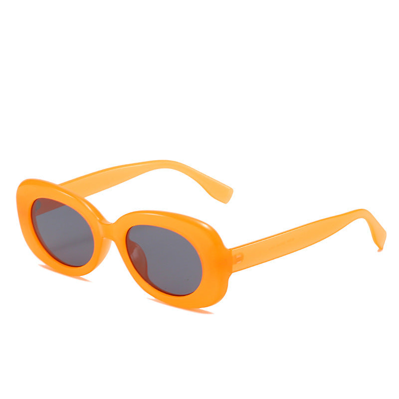 Classic Oval Shaded Sunglasses