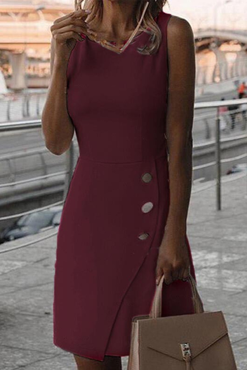 Ladies' Casual Tank Midi Summer Dress