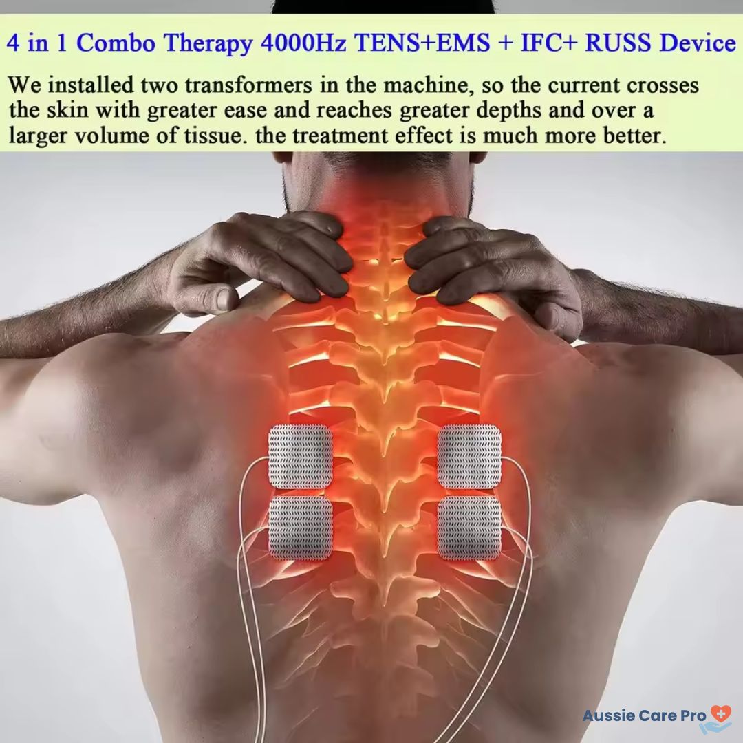 Portable 4-in-1 Pain Relief Massage Device
